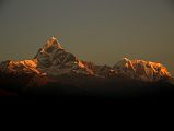 
Pokhara Sarangkot Sunrise - Machapuchare and Annapurna III

